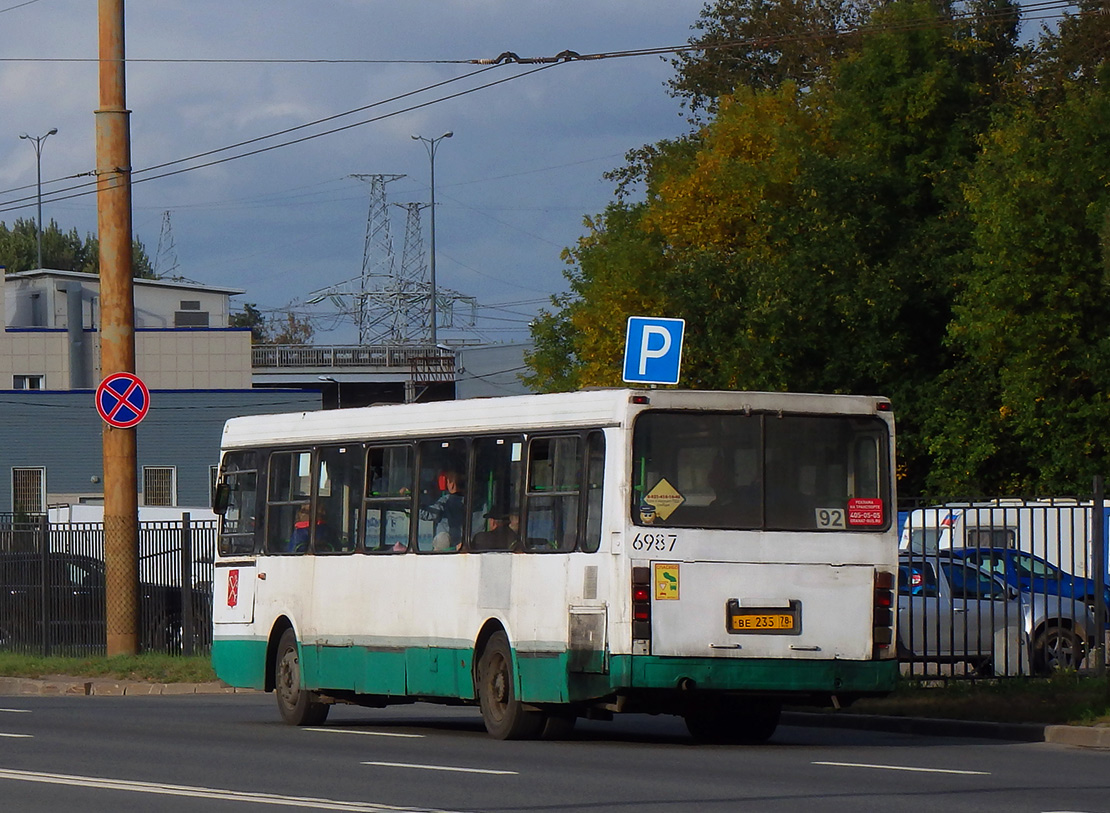 Санкт-Петербург, ЛиАЗ-5256.25 № 6987