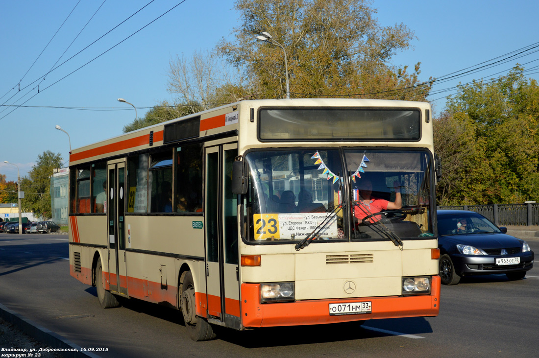 Владимирская область, Mercedes-Benz O405 № О 071 НМ 33
