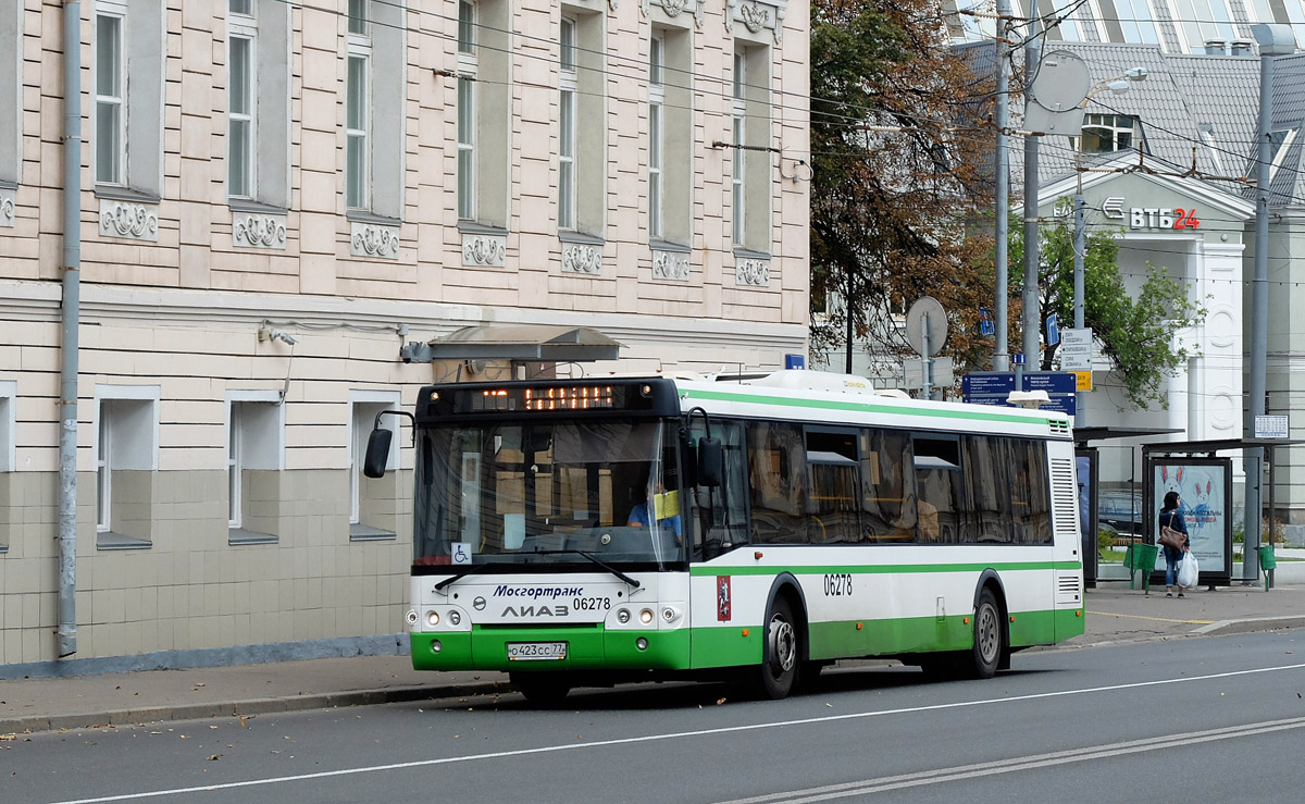 Москва, ЛиАЗ-5292.22 (2-2-2) № 06278