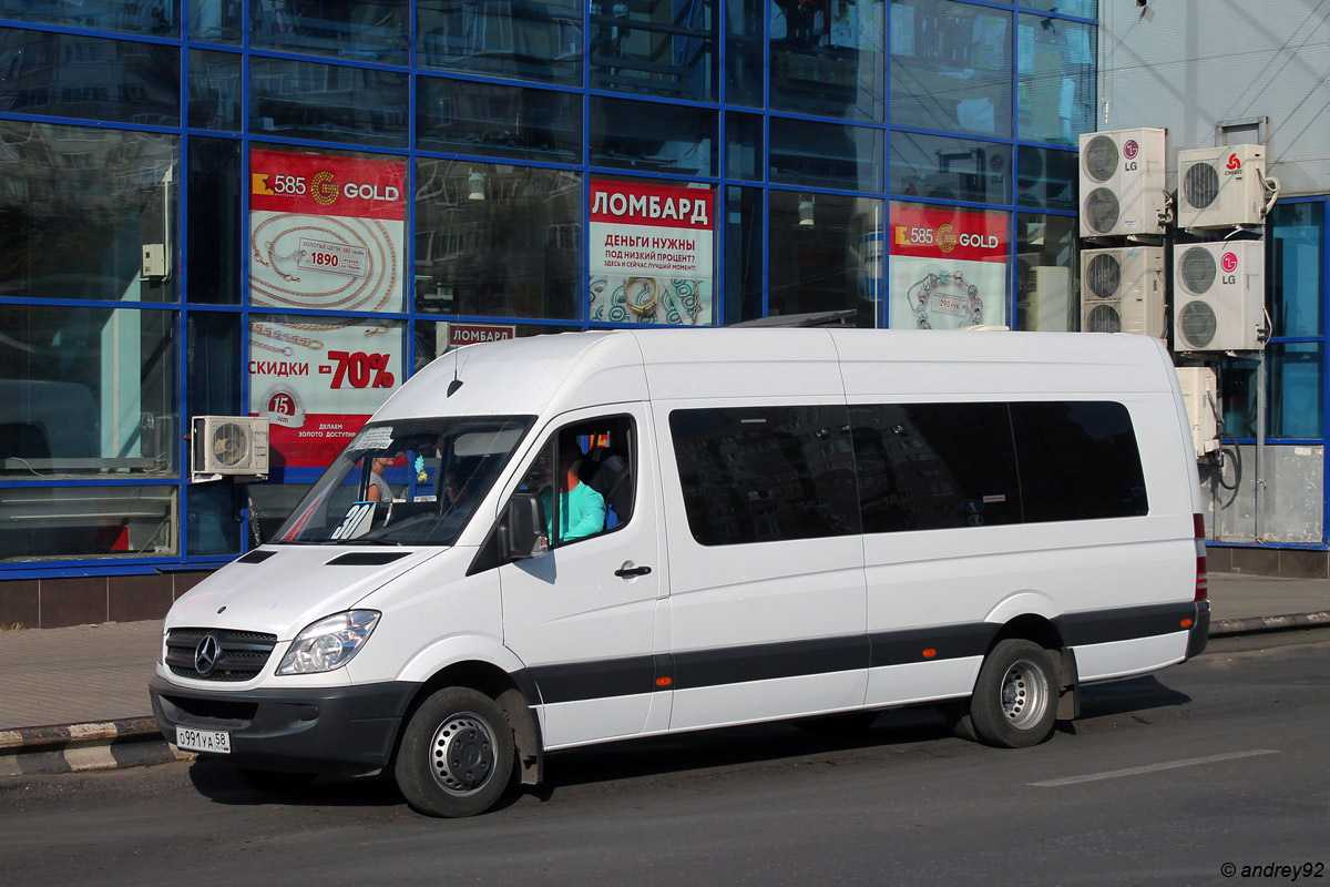 Пензенская область, Луидор-22360C (MB Sprinter) № О 991 УА 58