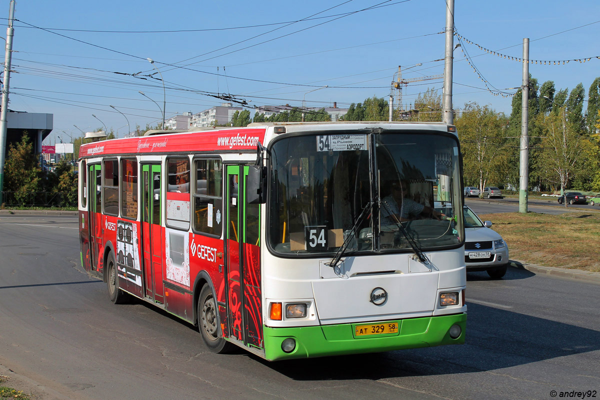 Пензенская область, ЛиАЗ-5256.45 № АТ 329 58