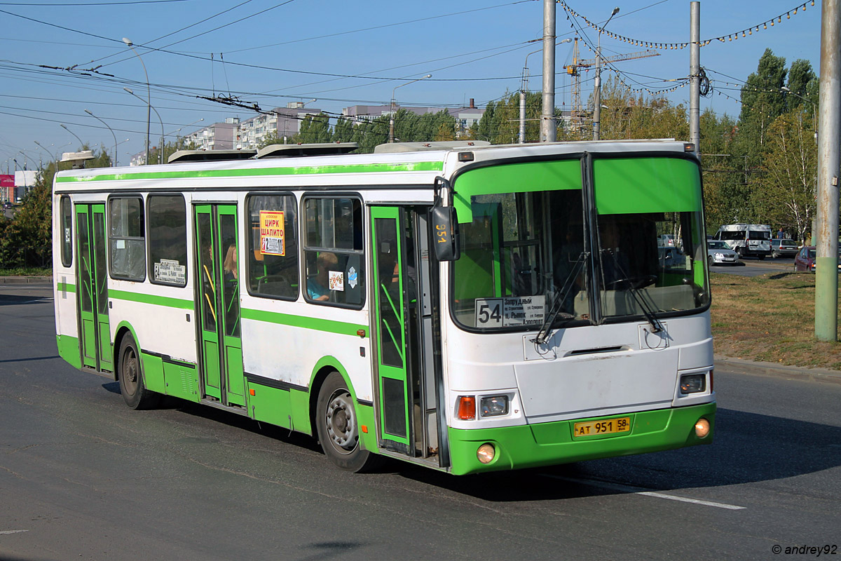 Penza region, LiAZ-5256.45 č. АТ 951 58