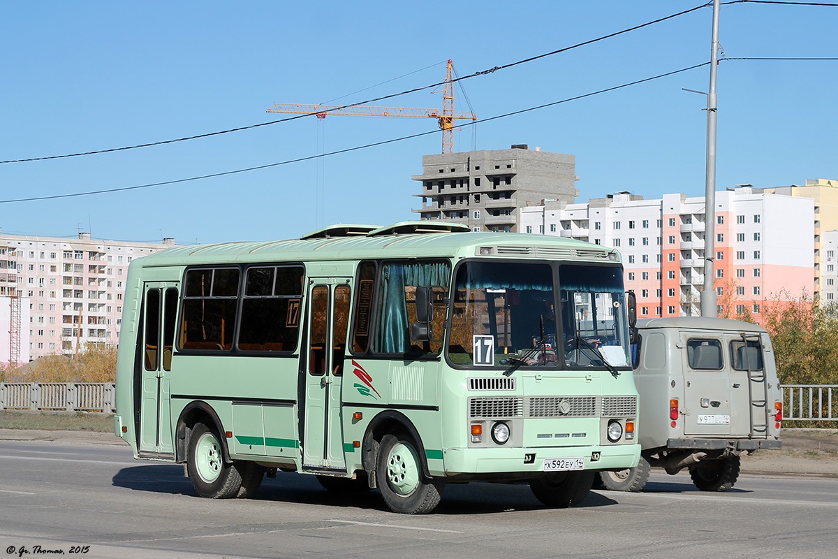 Саха (Якутия), ПАЗ-32054 № Х 592 ЕУ 14