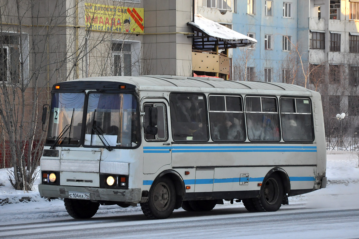 Sakha (Yakutia), PAZ-32054 # С 104 КА 14