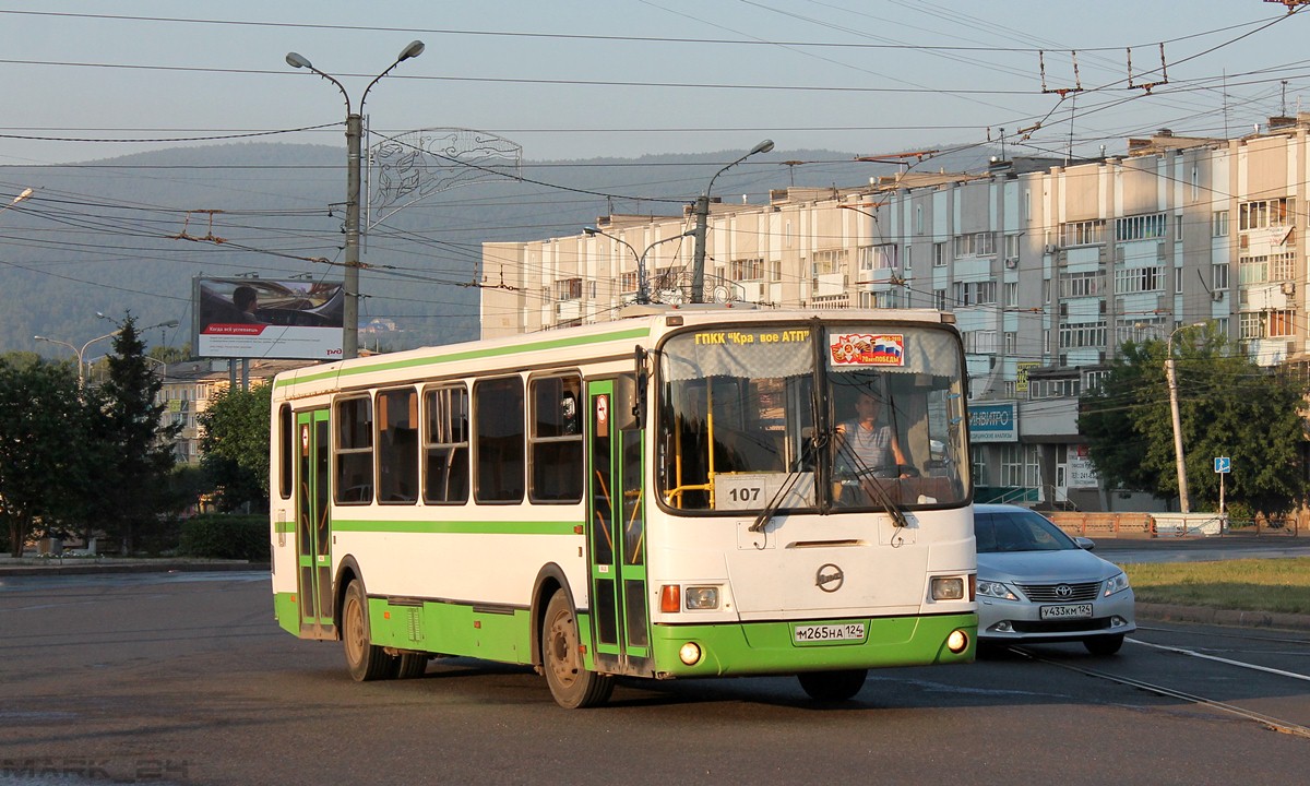 Region Krasnojarsk, LiAZ-5256.36-01 Nr. М 265 НА 124