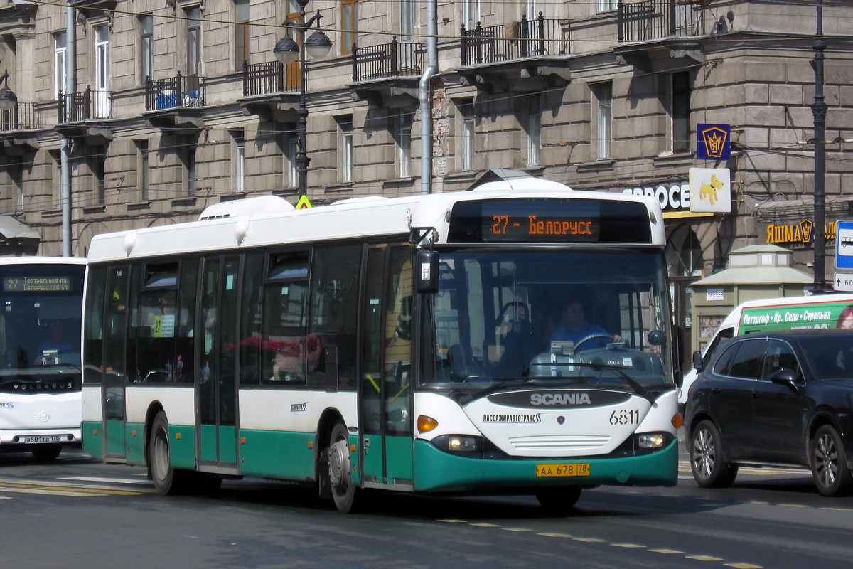 Санкт-Петербург, Scania OmniLink I (Скания-Питер) № 6811