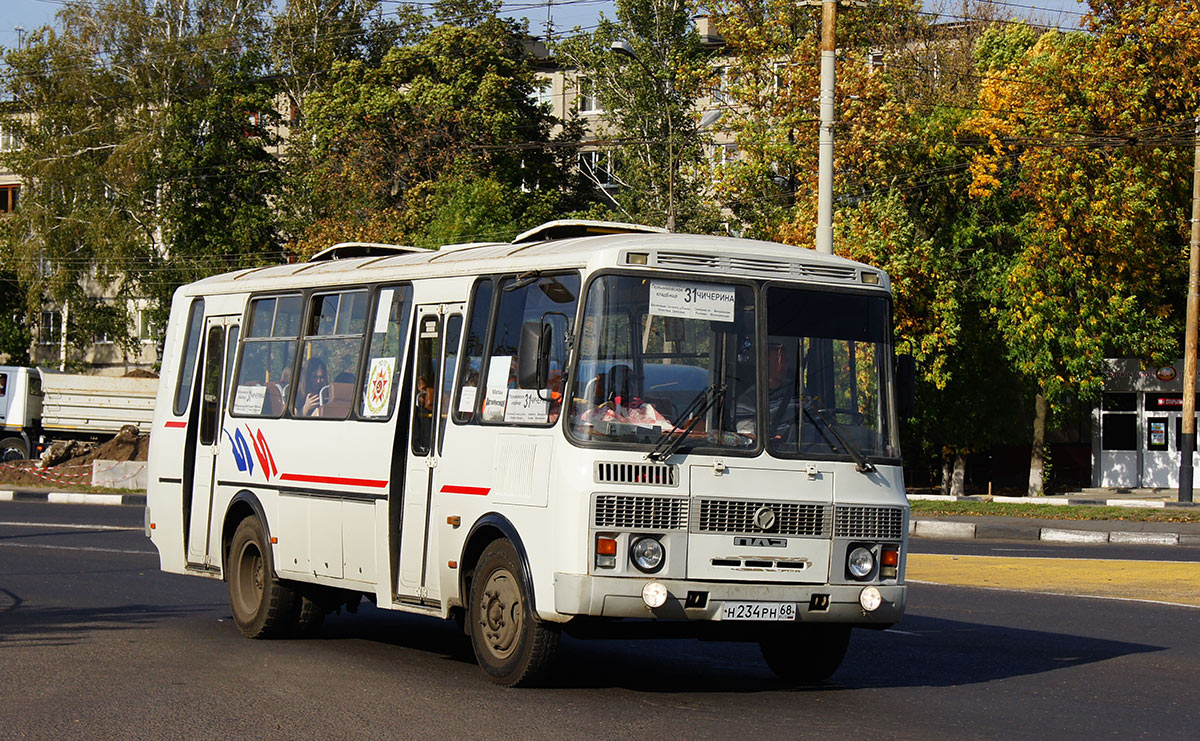 Тамбовская область, ПАЗ-4234 № Н 234 РН 68