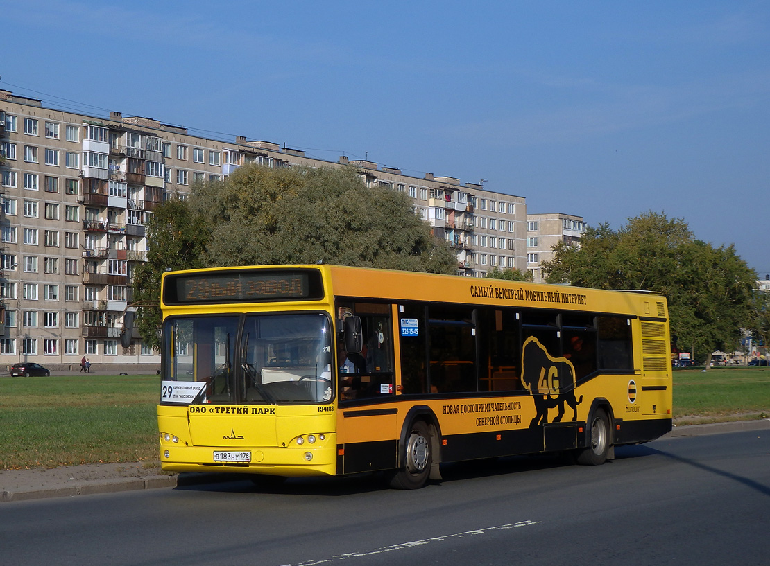 Санкт-Петербург, МАЗ-103.468 № В 183 НУ 178