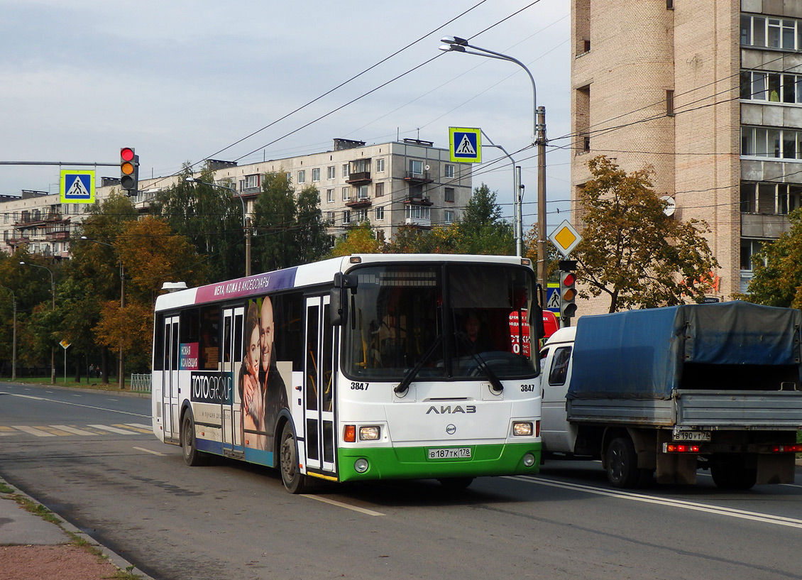 Санкт-Петербург, ЛиАЗ-5293.60 № 3847