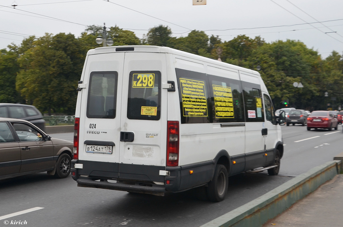 Санкт-Петербург, Нижегородец-2227UT (IVECO Daily) № В 124 АТ 178