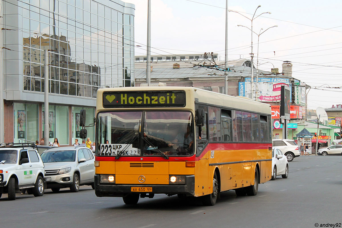 Саратовская область, Mercedes-Benz O405 № АХ 650 64