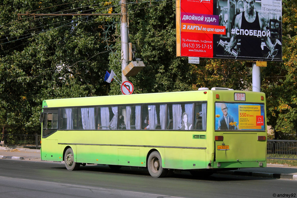 Саратовская область, Mercedes-Benz O405 № АХ 910 64