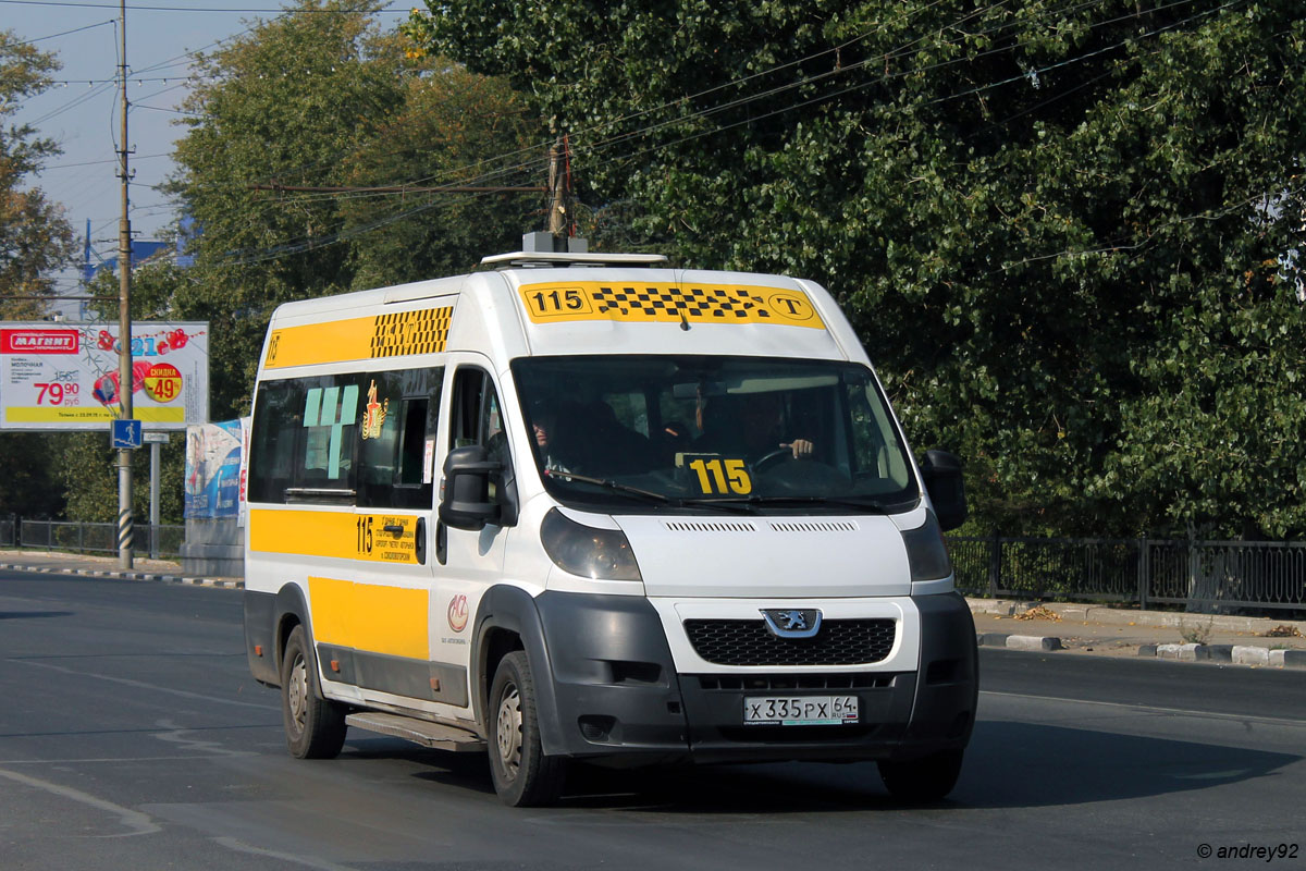 Саратовская область, Имя-М-2234 (Peugeot Boxer) № Х 335 РХ 64
