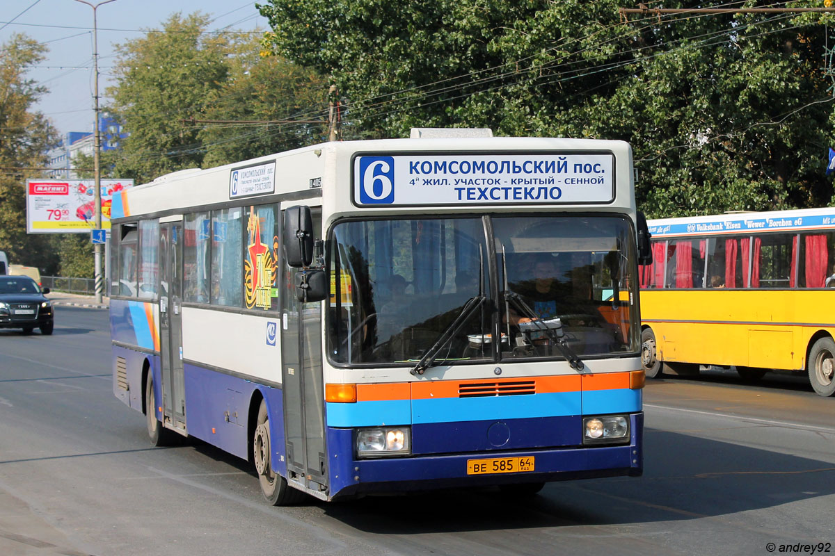 Саратовская область, Mercedes-Benz O405 № ВЕ 585 64