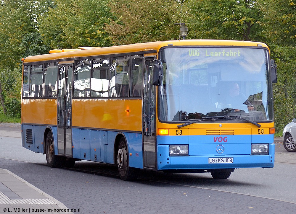 Нижняя Саксония, Mercedes-Benz O408 № 58