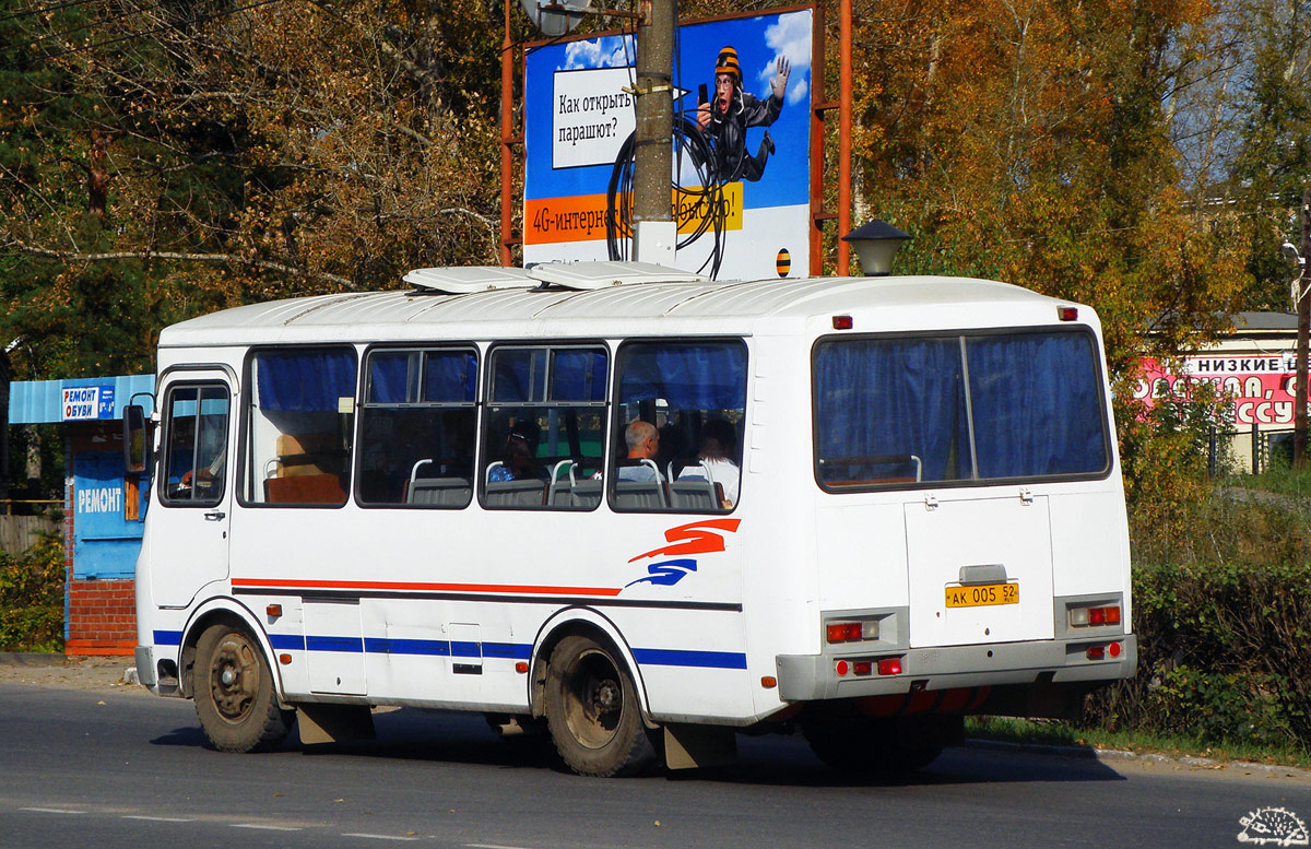 Нижегородская область, ПАЗ-32054 № АК 005 52