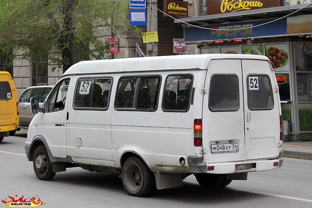 Oblast Wolgograd, GAZ-3279-12-01 (X89-BN1) Nr. М 048 КР 34