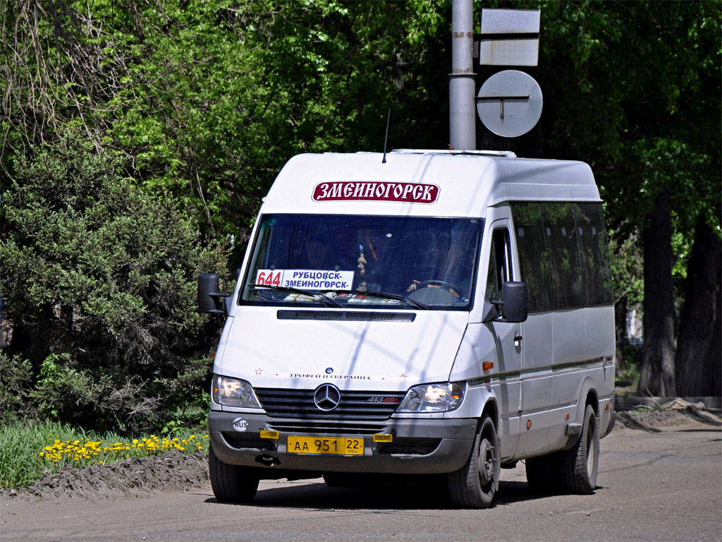 Алтайский край, Mercedes-Benz Sprinter W904 413CDI № АА 951 22