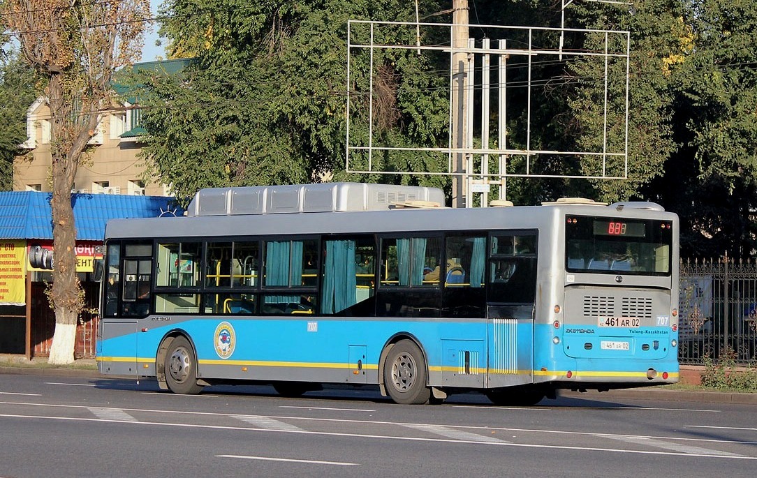 Almaty, Yutong ZK6118HGA # 707