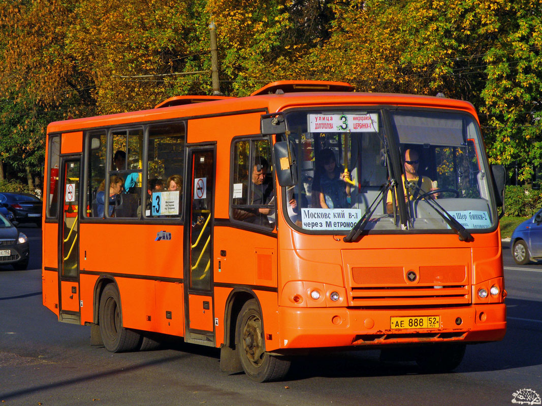 Нижегородская область, ПАЗ-320402-05 № АЕ 888 52