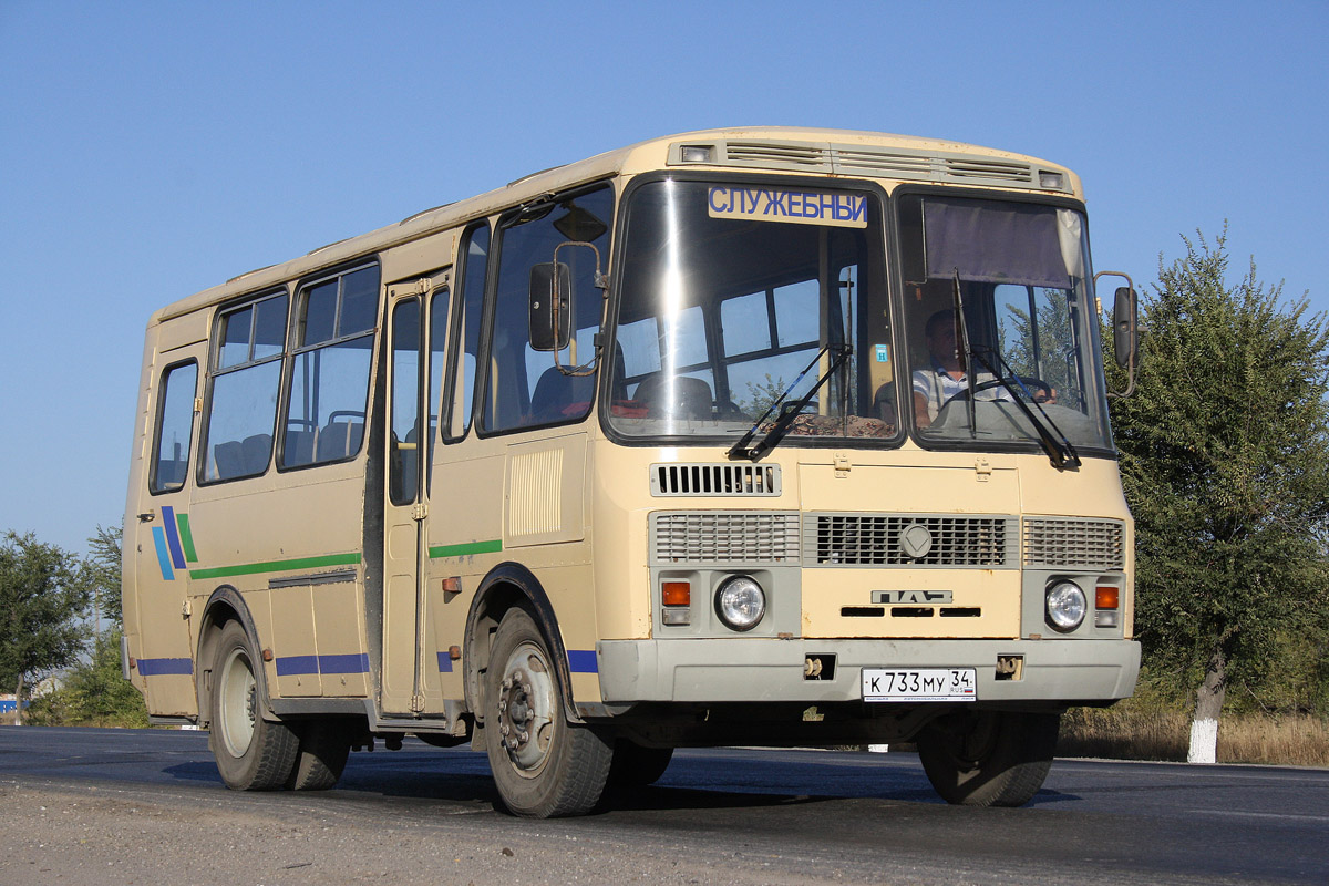 Волгоградская область, ПАЗ-32053-07 № К 733 МУ 34
