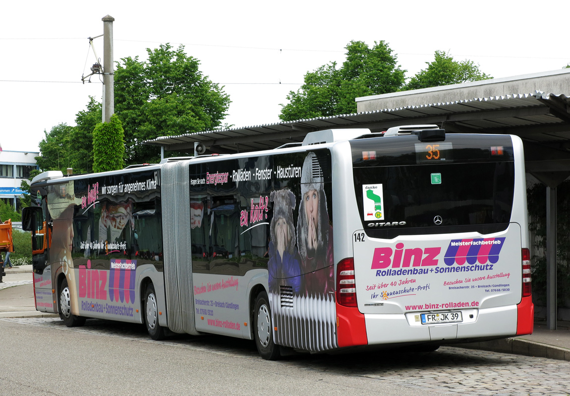 Баден-Вюртемберг, Mercedes-Benz O530GÜ Citaro facelift GÜ № 142