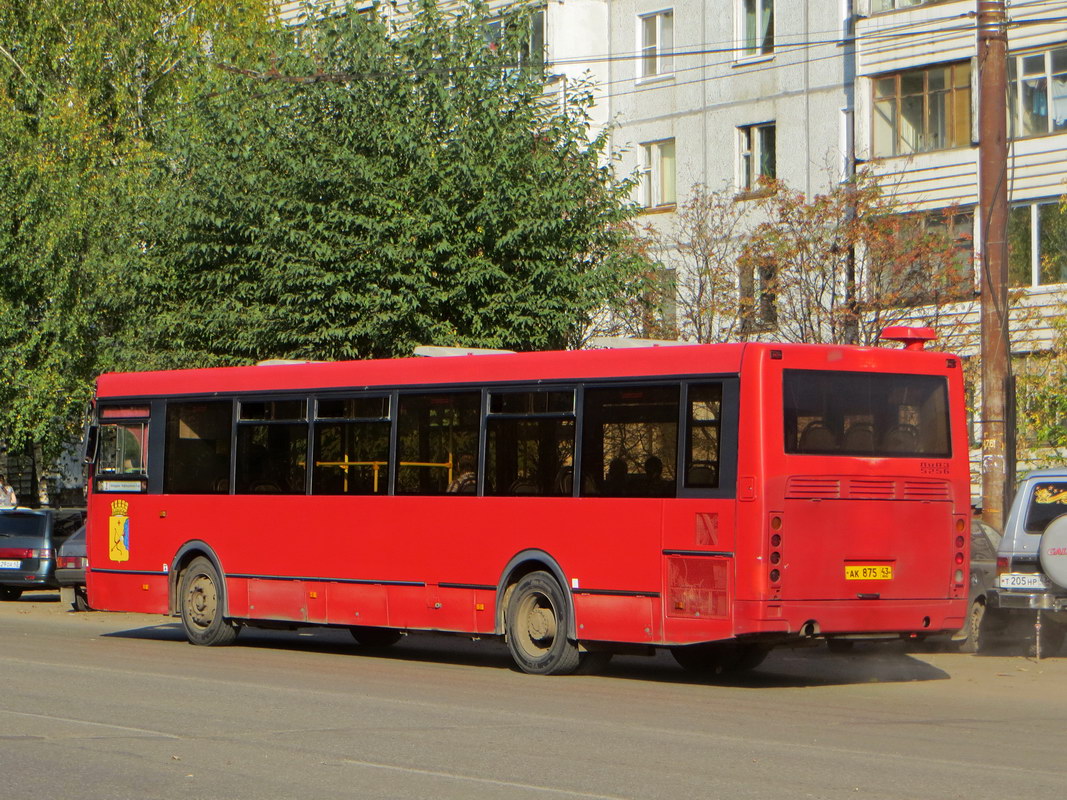 Kirov region, LiAZ-5256.53 č. АК 875 43
