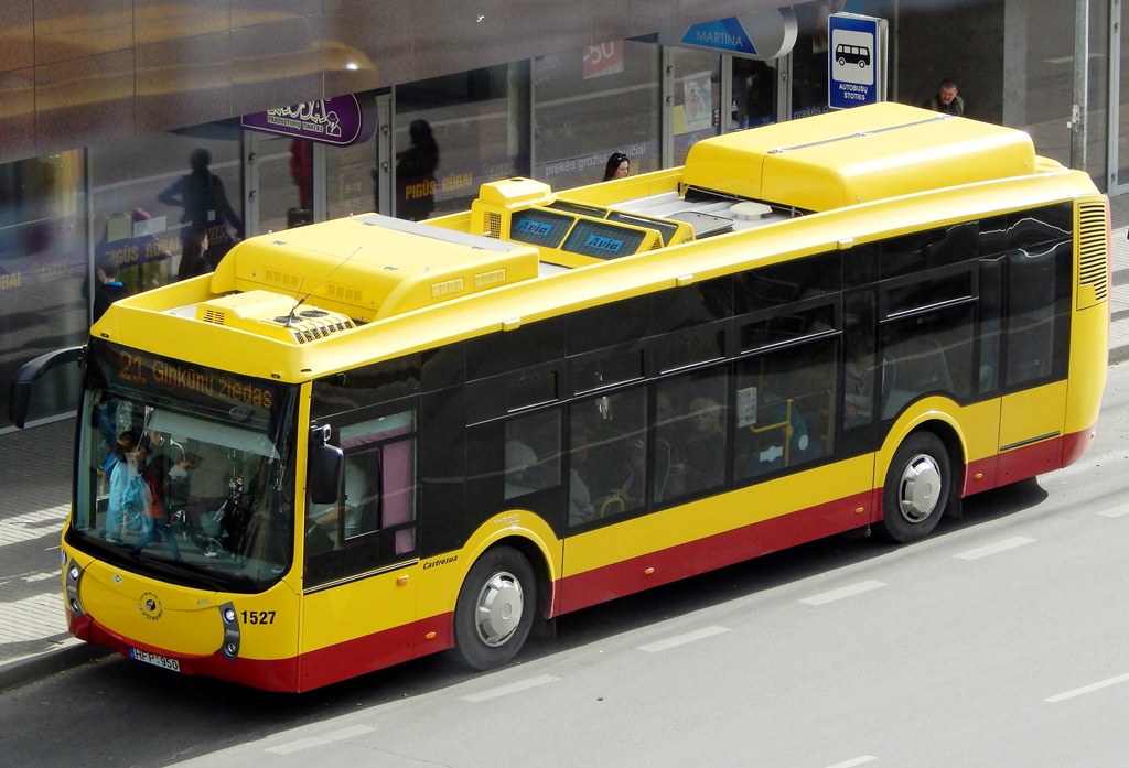 Литва, Castrosua Tempus Hybrid 11.3 № 1527