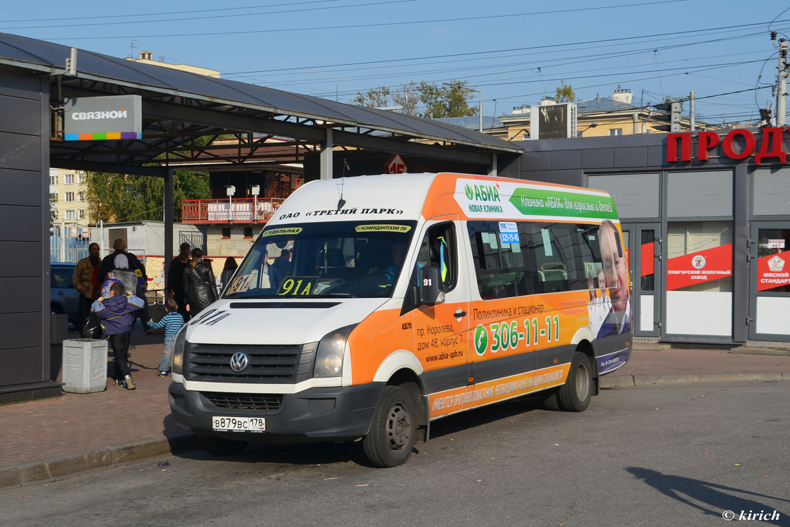 Санкт-Петербург, БТД-2219 (Volkswagen Crafter) № В 879 ВС 178