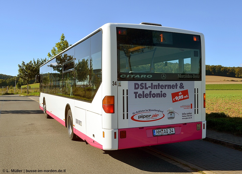 Alsó-Szászország, Mercedes-Benz O530 Citaro sz.: 34