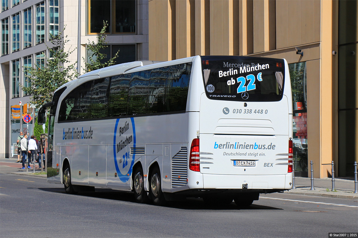 Берлин, Mercedes-Benz Travego II L 17RHD № 416