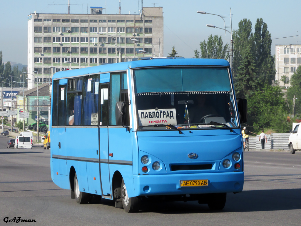 Днепропетровская область, I-VAN A07A2-65 № AE 0798 AB