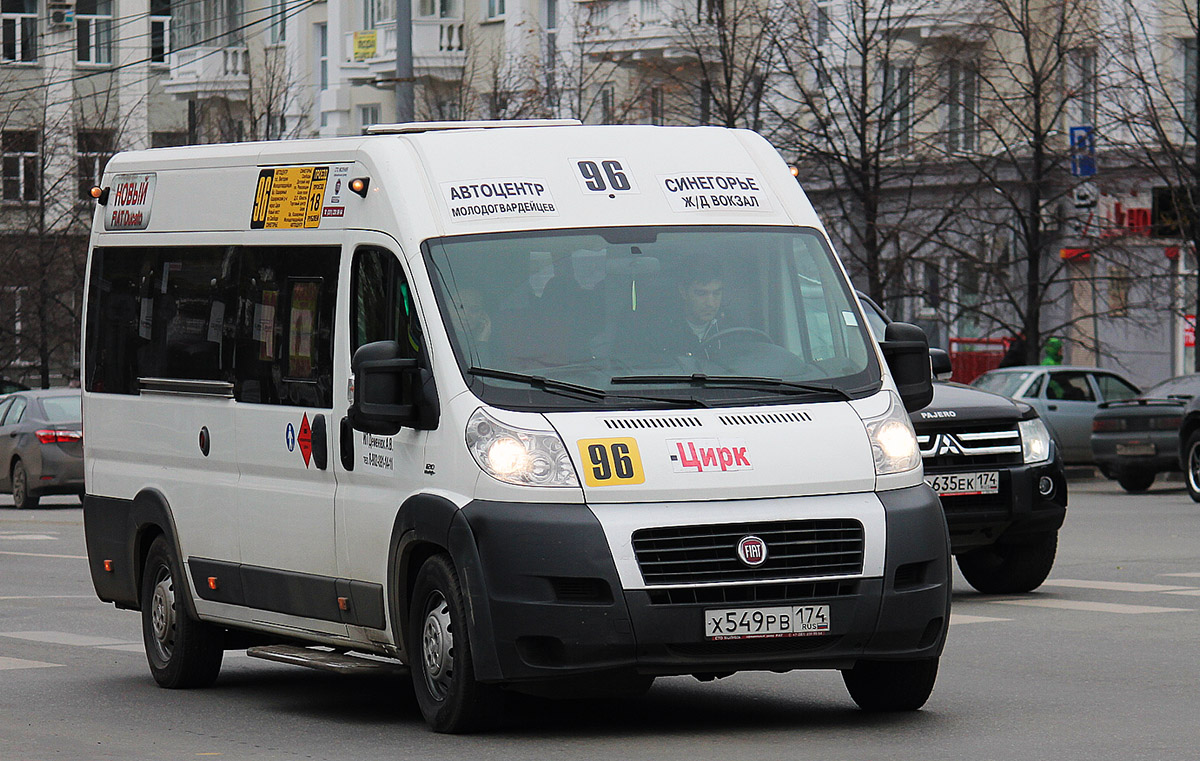 Челябинская область, Нижегородец-FST613 (FIAT Ducato) № Х 549 РВ 174