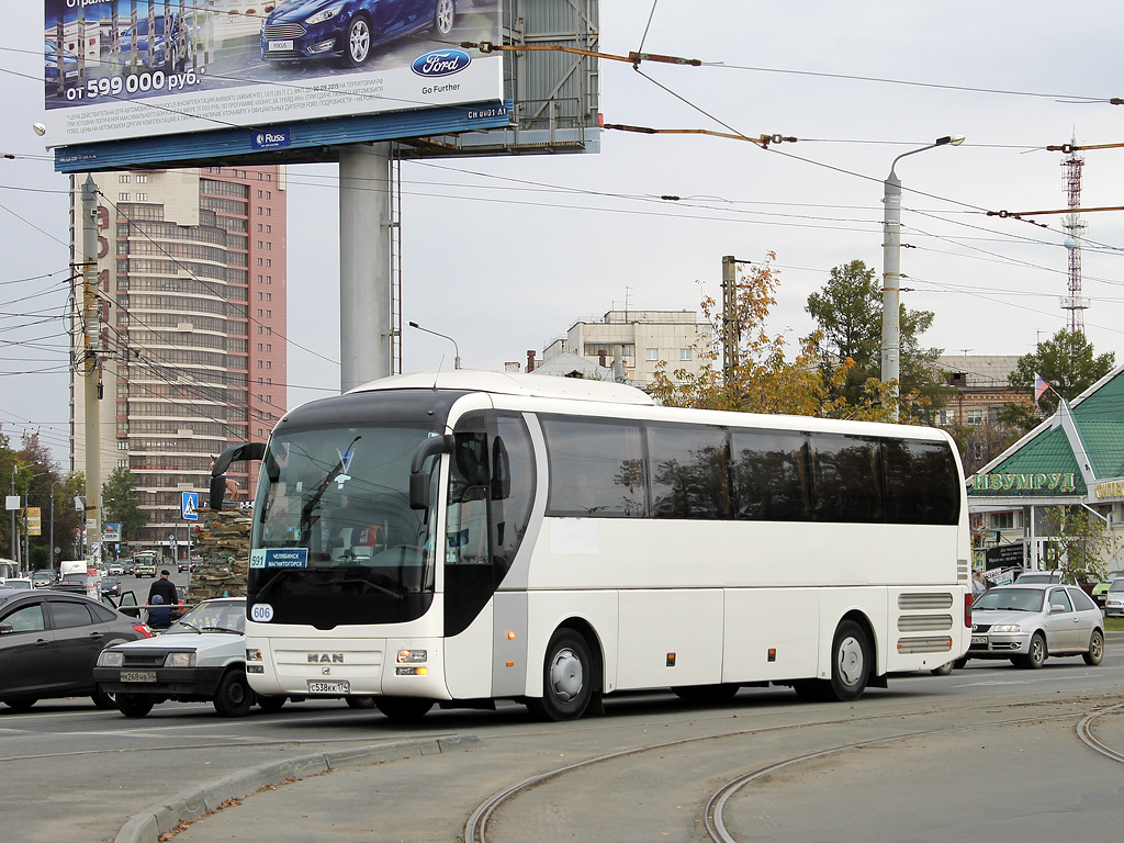 Челябинская область, MAN R07 Lion's Coach RHC444 № 606