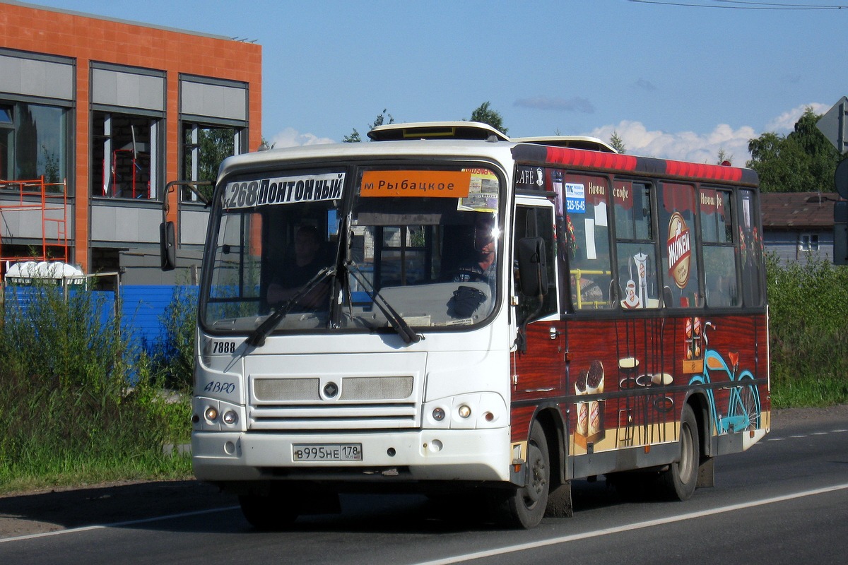 Санкт-Петербург, ПАЗ-320402-05 № 7888