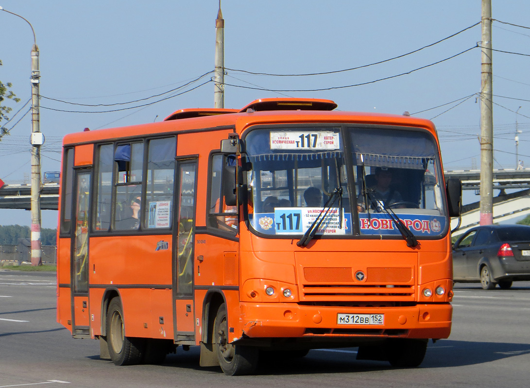 Нижегородская область, ПАЗ-320402-05 № М 312 ВВ 152