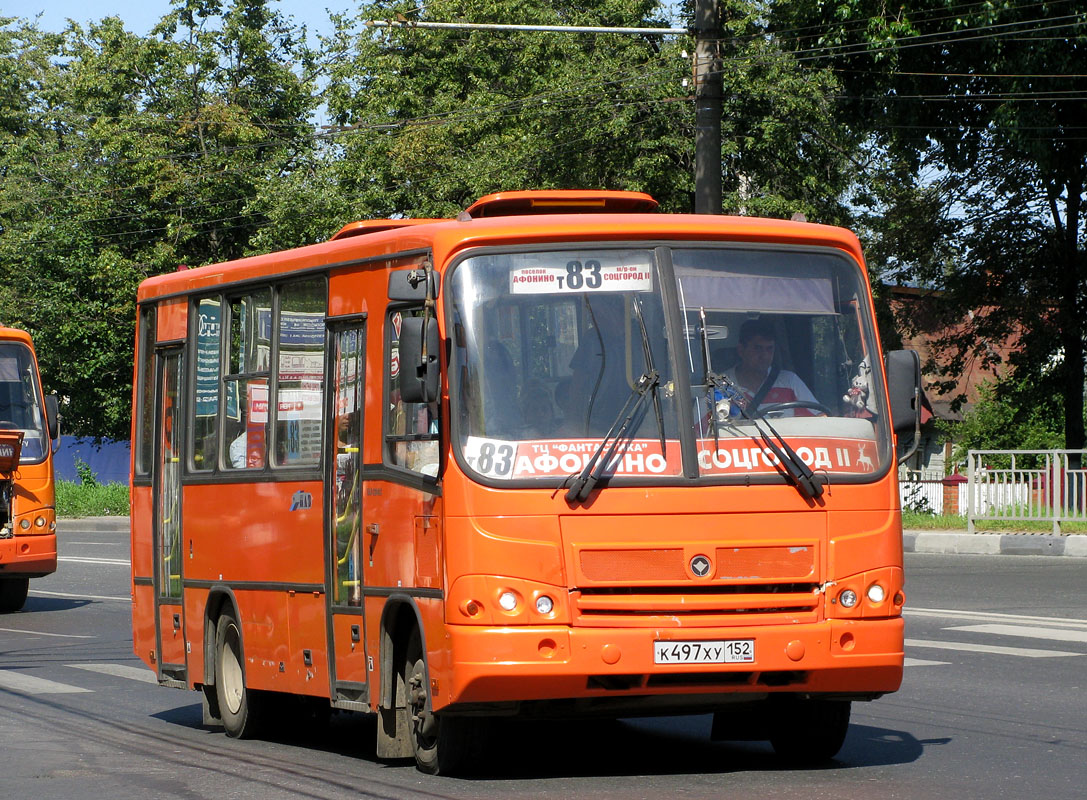 Нижегородская область, ПАЗ-320402-05 № К 497 ХУ 152