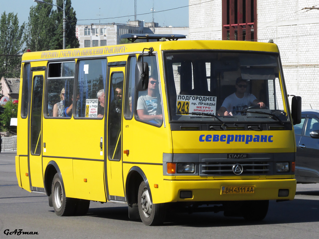 Днепропетровская область, БАЗ-А079.14 "Подснежник" № 4344