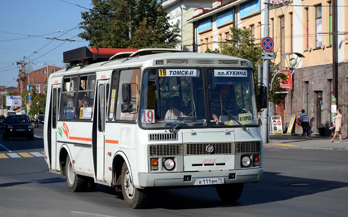 Томская область, ПАЗ-32054 № В 111 ВМ 70