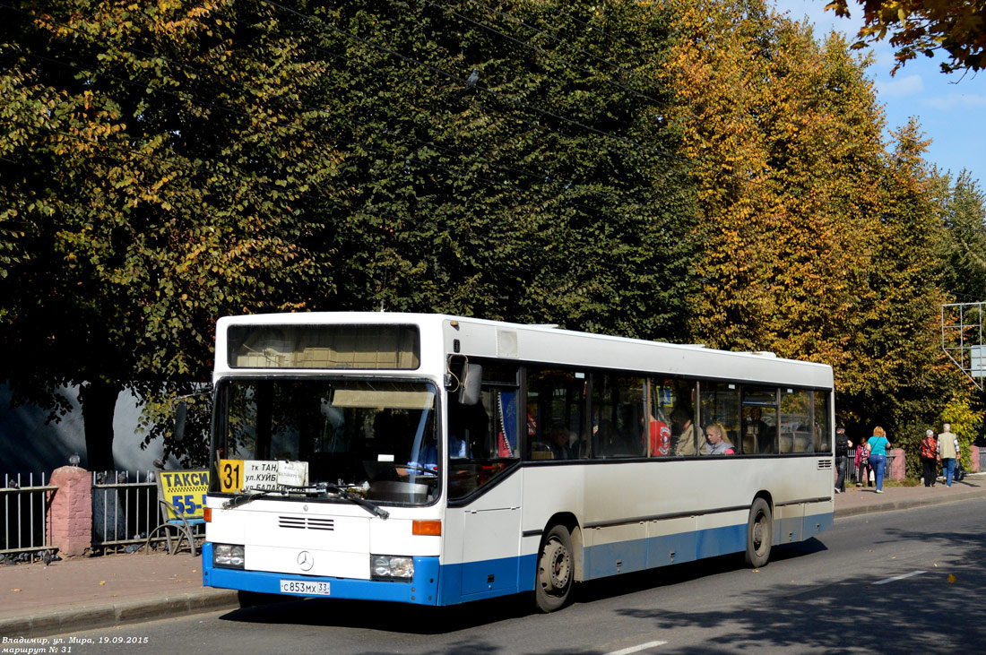 Владимирская область, Mercedes-Benz O405N № С 853 МХ 33