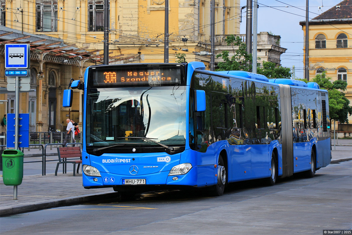 Венгрия, Mercedes-Benz Citaro C2 G № MHU-771