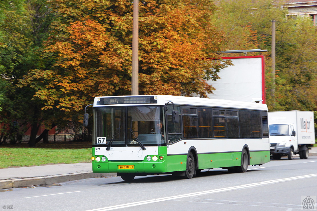 Санкт-Петербург, ЛиАЗ-5292.20 № 3377