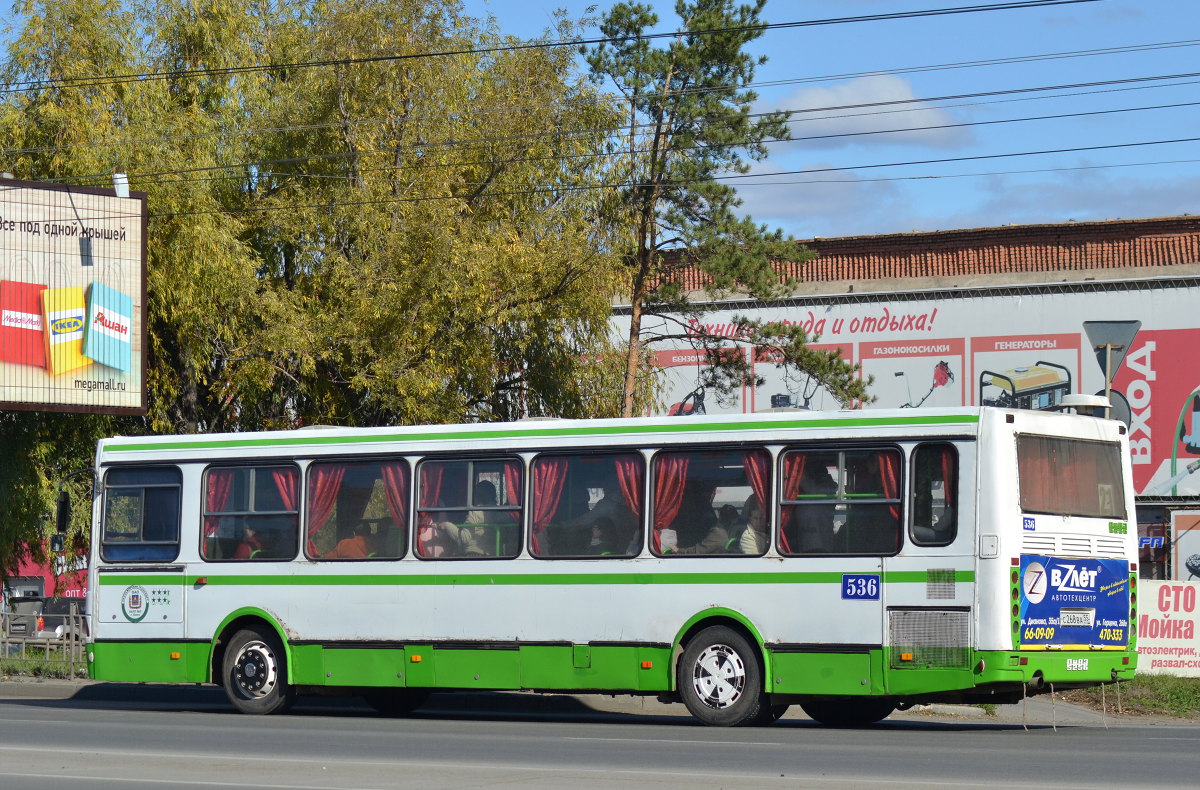 Omsk region, LiAZ-5256.45 № 536