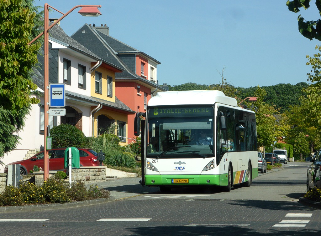 Люксембург, Van Hool New A308 № 207