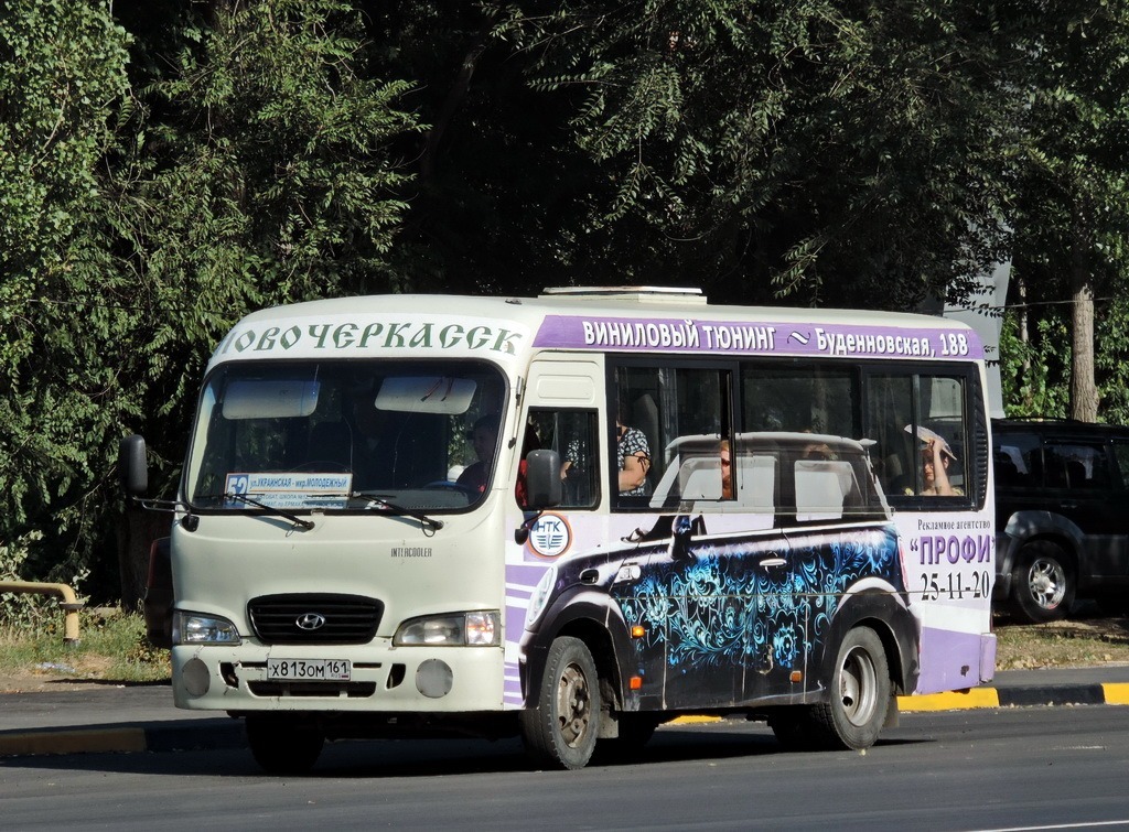 Ростовская область, Hyundai County SWB C08 (РЗГА) № Х 813 ОМ 161