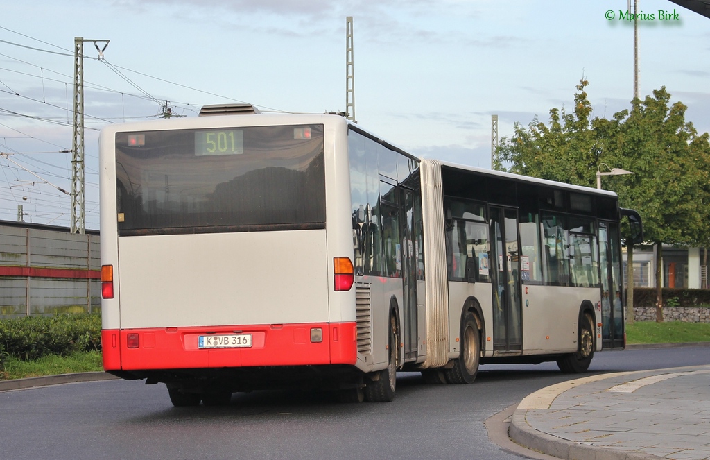 Северный Рейн-Вестфалия, Mercedes-Benz O530G Citaro G № 316