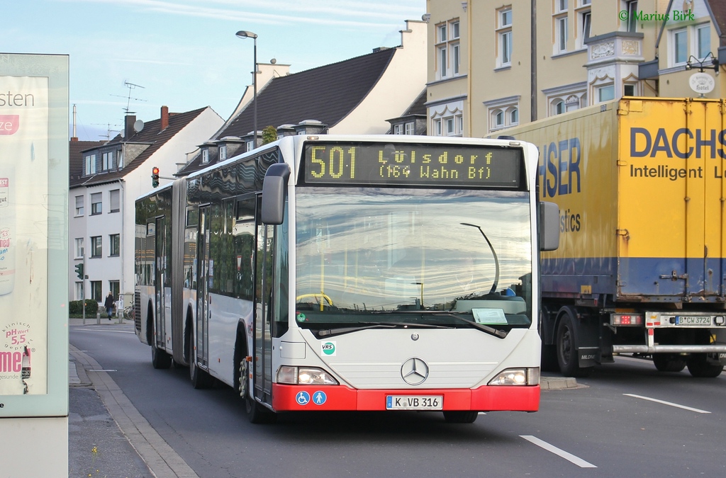 Северный Рейн-Вестфалия, Mercedes-Benz O530G Citaro G № 316