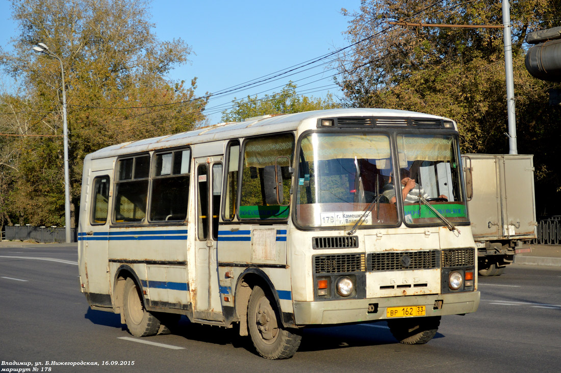 Владимирская область, ПАЗ-32053 № ВР 162 33