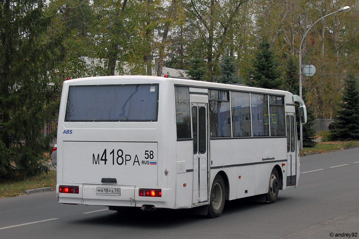 Пензенская область, КАвЗ-4235-31 (2-2) № М 418 РА 58