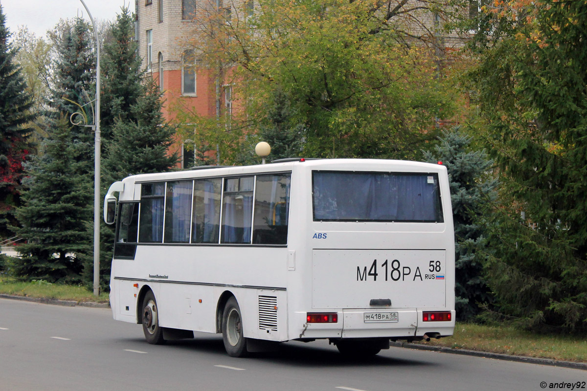 Пензенская область, КАвЗ-4235-31 (2-2) № М 418 РА 58